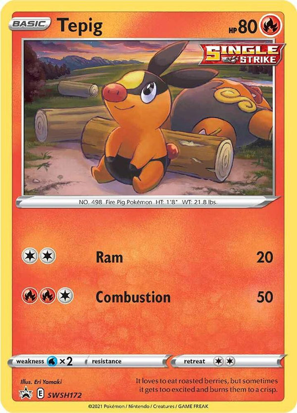 Tepig - SWSH172 - Pokémon