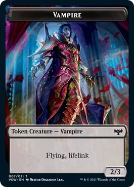 Vampire Token (007) - Magic: The Gathering