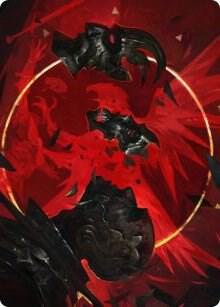 Abrade Art Card - Magic: The Gathering