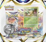Brilliant Stars 3 Pack Blister [Leafeon] - Pokémon