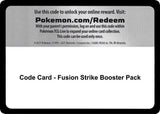 Code Card - Fusion Strike Booster Pack - Pokémon