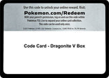 Code Card - Dragonite V Box - Pokémon