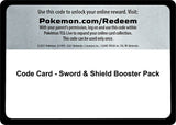 Code Card - Sword & Shield Booster Pack - Pokémon
