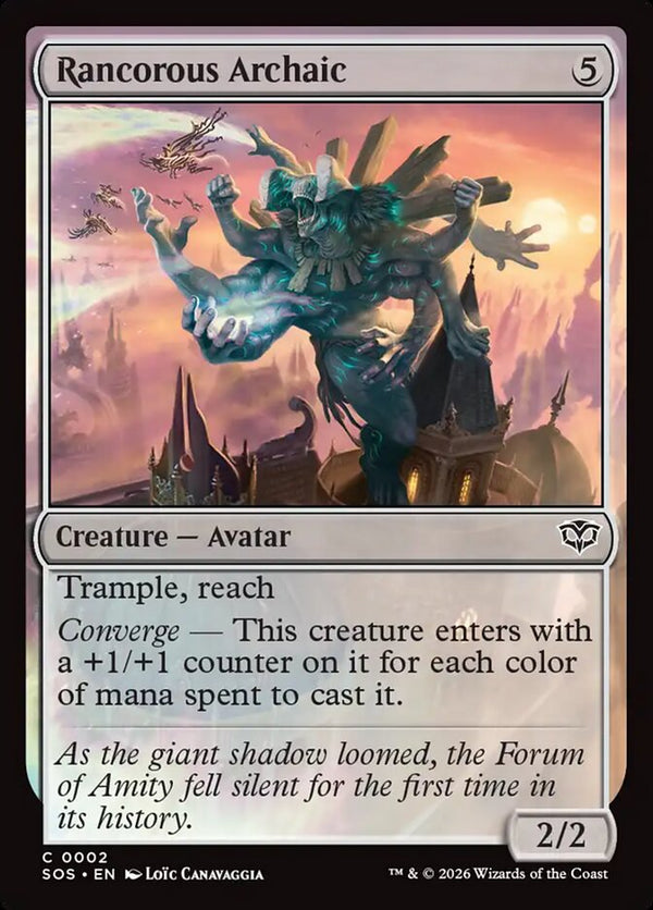 Rancorous Archaic - Magic: The Gathering