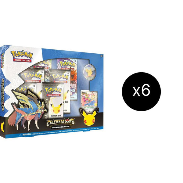 Celebrations Deluxe Pin Collection Case [Zacian LV. X] - Pokémon