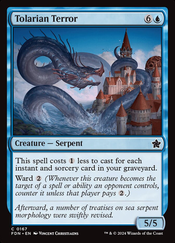 Tolarian Terror - Magic: The Gathering