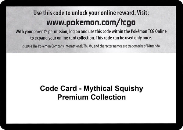 Code Card - Mythical Squishy Premium Collection - Pokémon