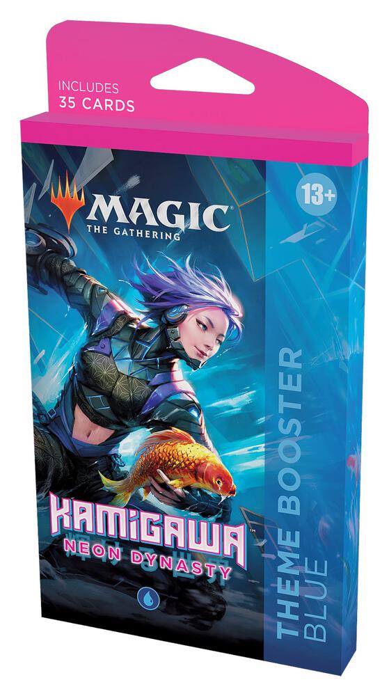 Kamigawa: Neon Dynasty - Theme Booster [Blue] - Magic: The Gathering