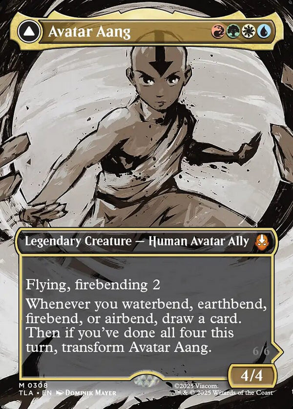 Avatar Aang (Borderless) - Magic: The Gathering