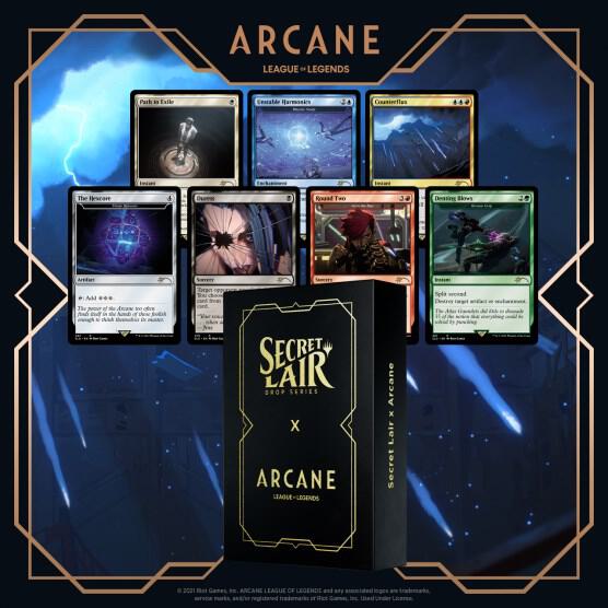 Secret Lair Drop: Secret Lair x Arcane - Non-Foil Edition - Magic: The Gathering