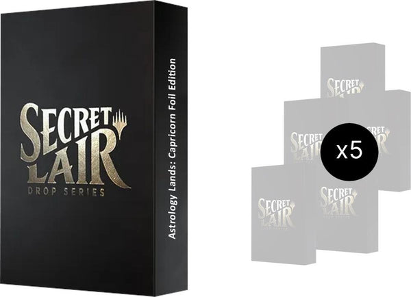 Secret Lair Drop: Astrology Lands (Capricorn) Bundle - Traditional Foil Edition - Magic: The Gathering