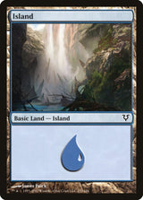 Island (233) - Magic: The Gathering
