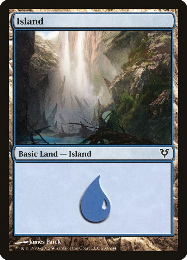Island (233) - Magic: The Gathering
