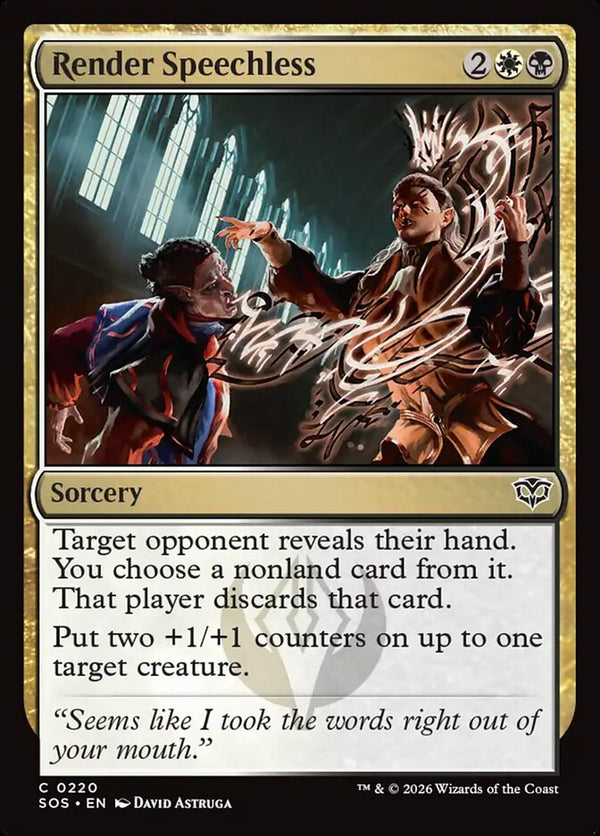 Render Speechless - Magic: The Gathering