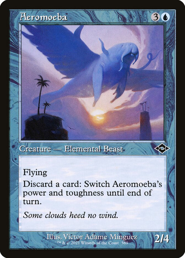 Aeromoeba (Retro Frame) - Magic: The Gathering