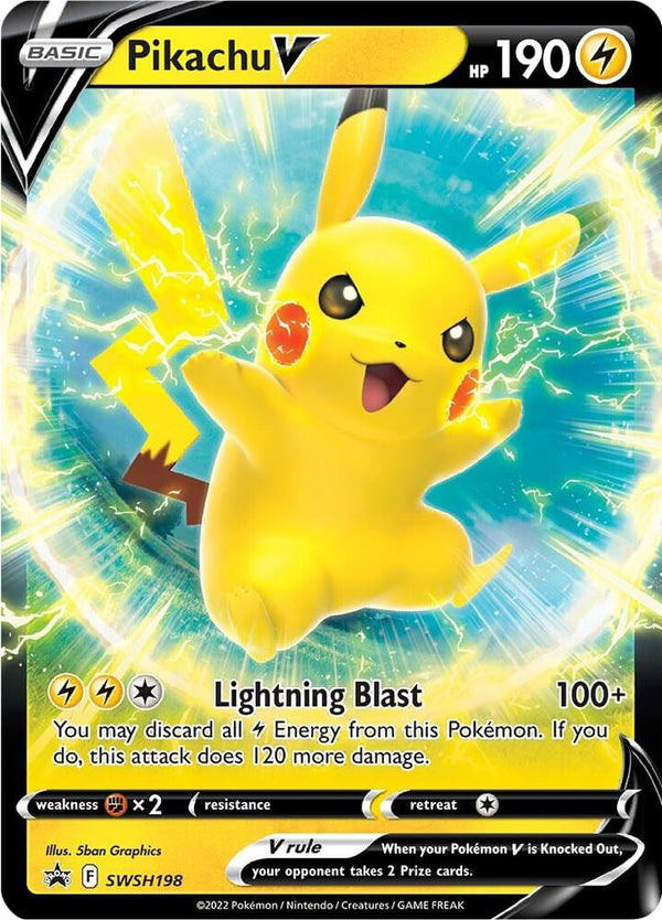 Pikachu V - SWSH198 - Pokémon