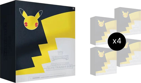 Celebrations Pokemon Center Elite Trainer Box Case (Exclusive) - Pokémon