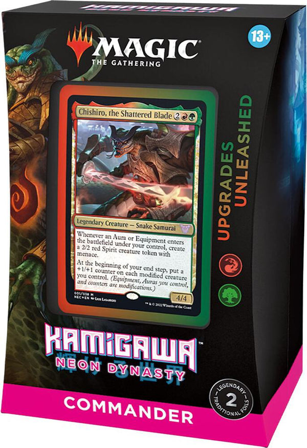 Kamigawa: Neon Dynasty Commander Deck - Upgrades Unleashed - Magic: The Gathering