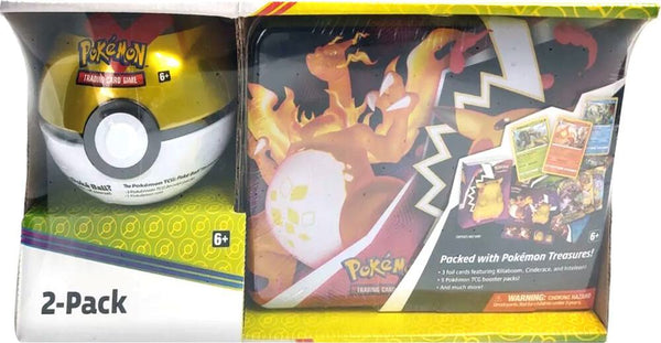Fall 2020 Collector's Chest Tin + Level Ball 2-Pack (Retail Exclusive) - Pokémon