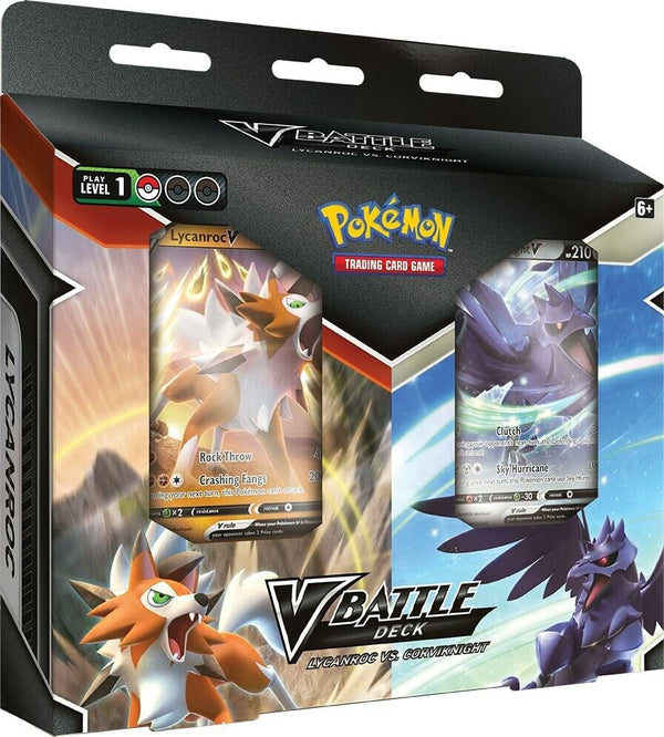 V Battle Deck Bundle [Lycanroc V / Corviknight V] - Pokémon