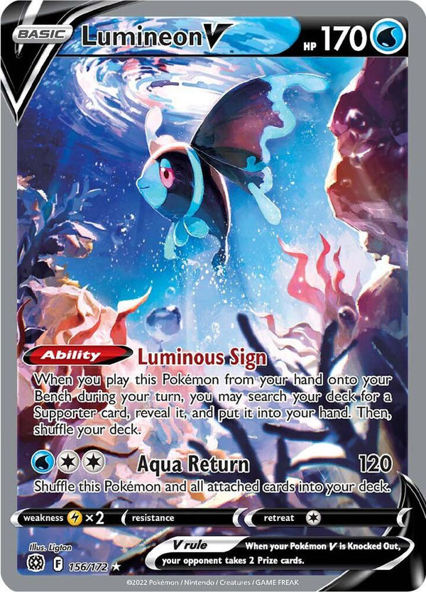 Lumineon V (Alternate Full Art) - Pokémon
