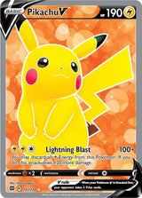 Pikachu V (Full Art) - Pokémon