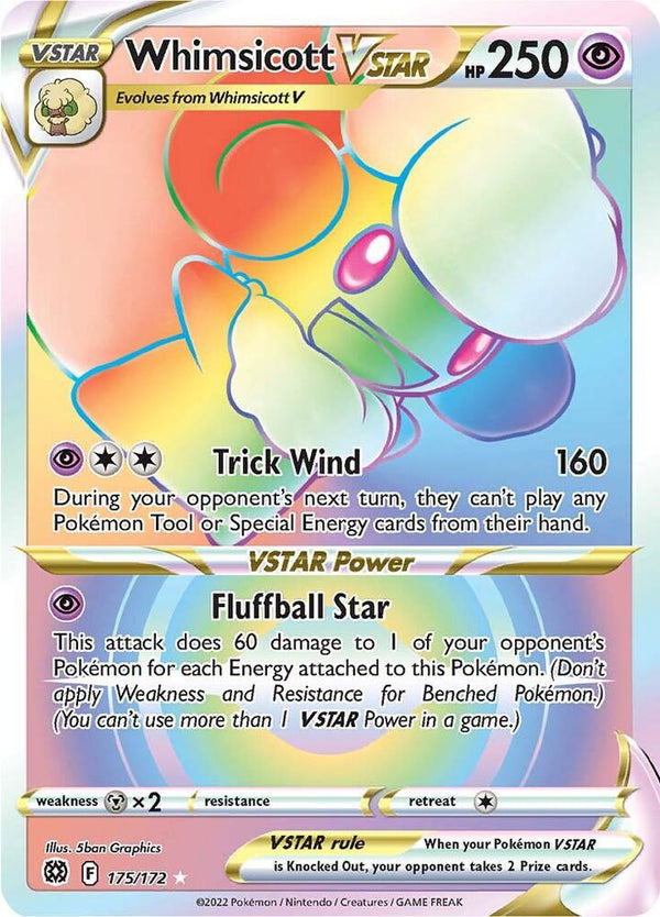 Whimsicott VSTAR (Secret) - Pokémon