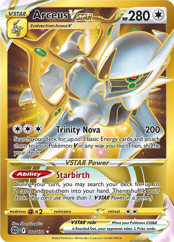 Arceus VSTAR (Secret) (184) - Pokémon