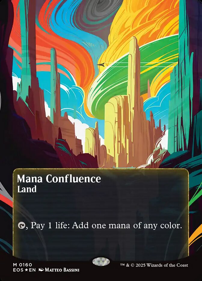 Mana Confluence (0160) (Borderless) (Galaxy Foil)