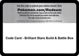Code Card - Brilliant Stars Build & Battle Box - Pokémon