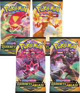 Darkness Ablaze Booster Pack Art Bundle [Set of 4] - Pokémon