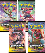 Champion's Path Booster Pack Art Bundle [Set of 4] - Pokémon