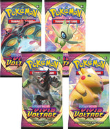 Vivid Voltage Booster Pack Art Bundle [Set of 4] - Pokémon