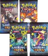 Shining Fates Booster Pack Art Bundle [Set of 4] - Pokémon