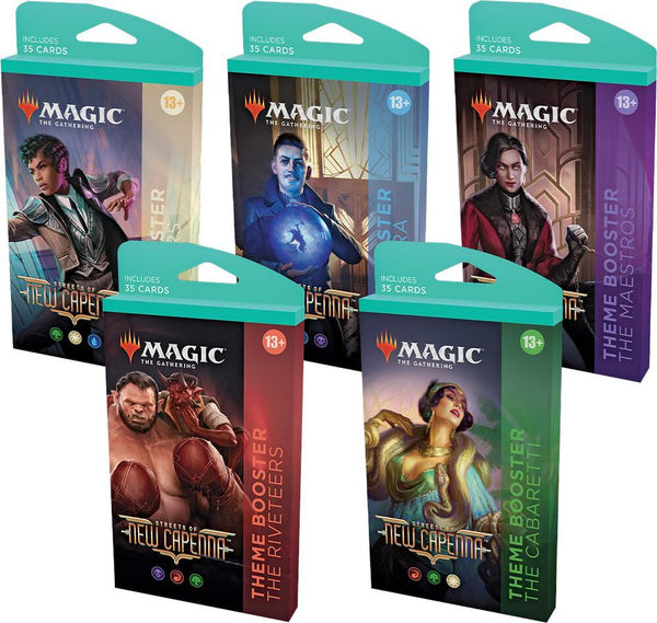 Streets of New Capenna - Theme Booster [Set of 5] - Magic: The Gathering
