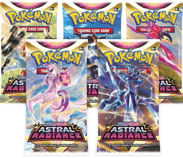 Astral Radiance Booster Pack Art Bundle [Set of 5] - Pokémon