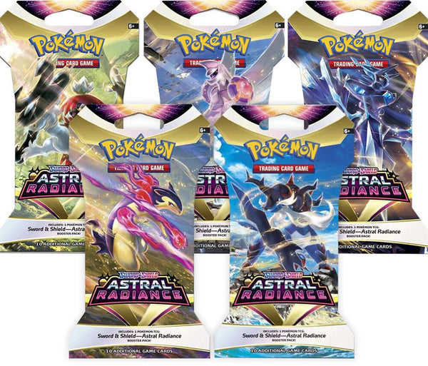 Astral Radiance Sleeved Booster Pack Art Bundle [Set of 5] - Pokémon