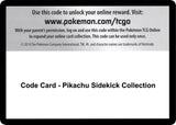 Code Card - Pikachu Sidekick Collection - Pokémon