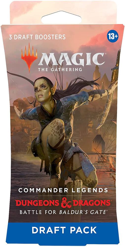 Commander Legends: Battle for Baldur's Gate - 3-Booster Draft Pack - Magic: The Gathering