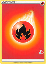 Fire Energy (#5 Cinderace Stamped) - Pokémon