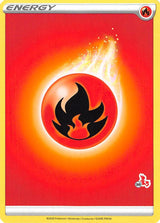 Fire Energy (#38 Cinderace Stamped) - Pokémon