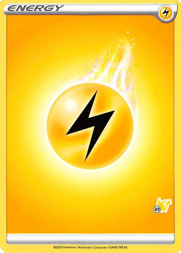 Lightning Energy (#22 Pikachu Stamped) - Pokémon