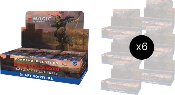 Commander Legends: Battle for Baldur's Gate - Draft Booster Box Case - Magic: The Gathering
