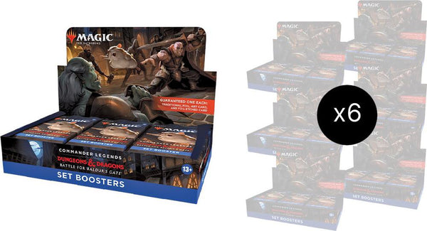 Commander Legends: Battle for Baldur's Gate - Set Booster Box Case - Magic: The Gathering