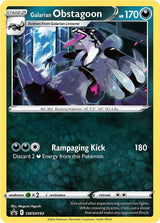 Galarian Obstagoon - SWSH193 - Pokémon