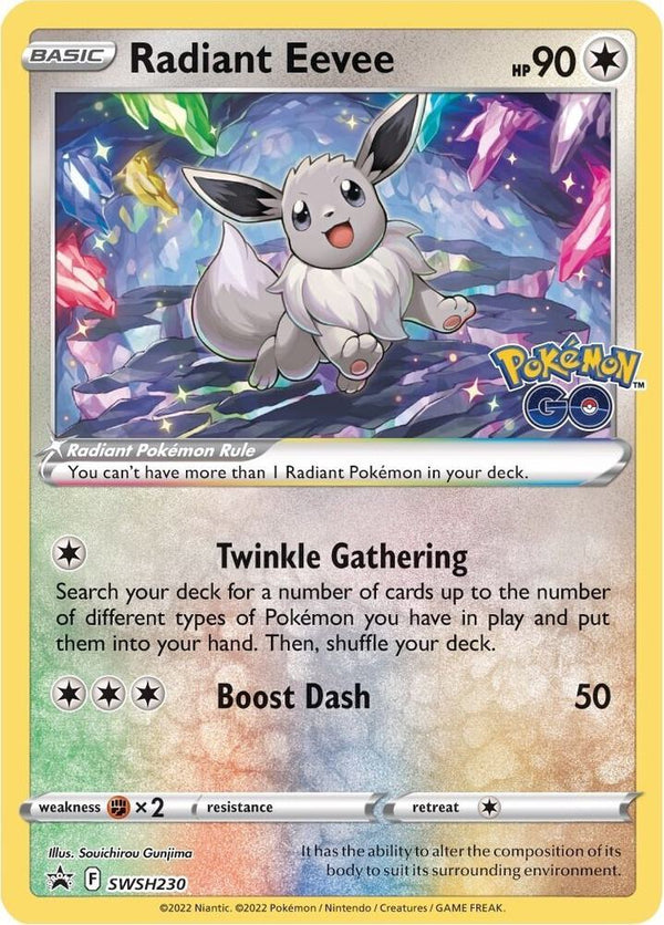 Radiant Eevee - SWSH230 - Pokémon