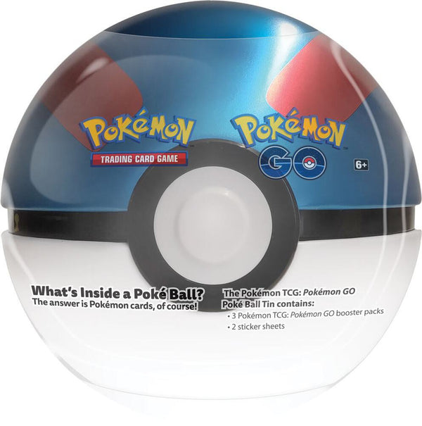 Pokemon GO Poke Ball Tin - Great Ball - Pokémon