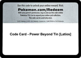 Code Card - Power Beyond Tin [Latios] - Pokémon