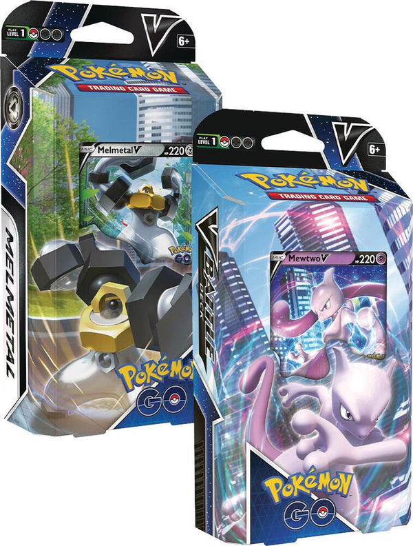 Pokemon GO Melmetal V/Mewtwo V Battle Decks [Set of 2] - Pokémon