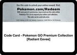 Code Card - Pokemon GO Premium Collection [Radiant Eevee] - Pokémon